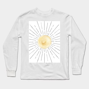 Minimalist sun Long Sleeve T-Shirt